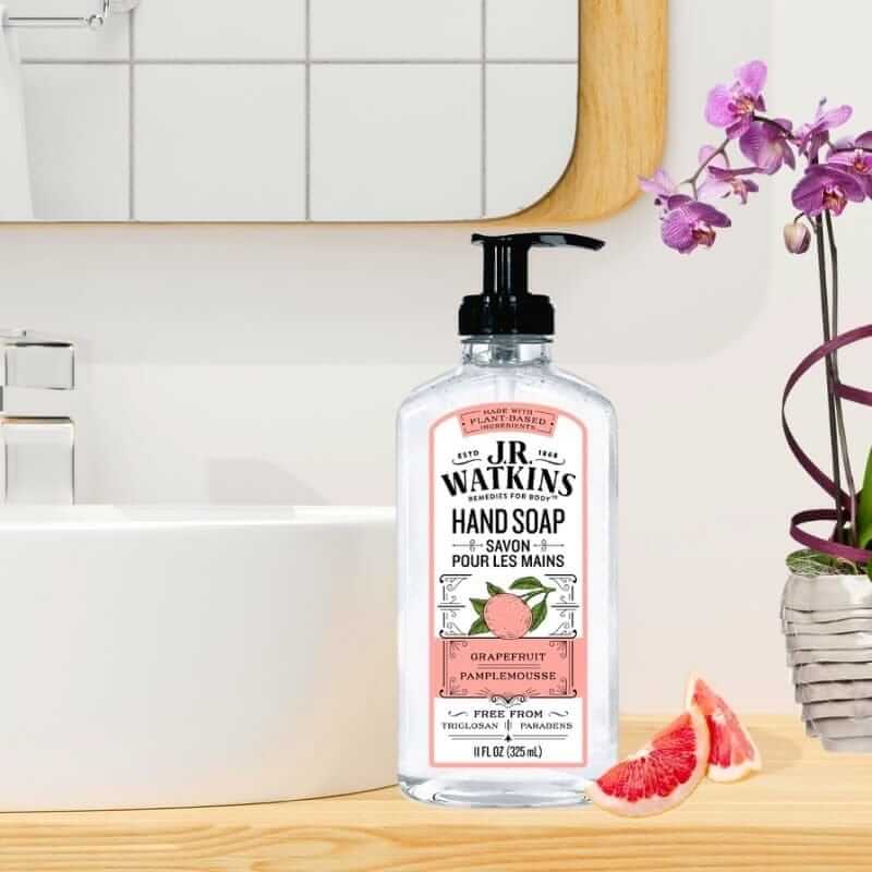 Savon liquide pour les mains au pamplemousse