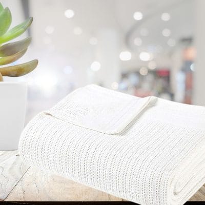 Couverture Thermale blanche