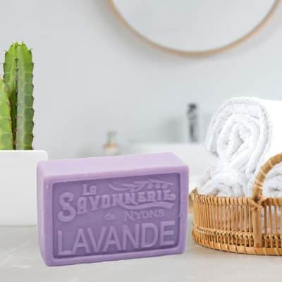 Savon lavande format 100g emballé