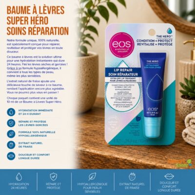 Baume à lèvres Super Héro soins réparation