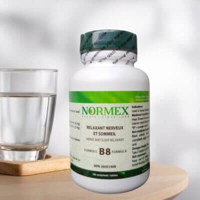 Formule B8 - Relaxant nerveux