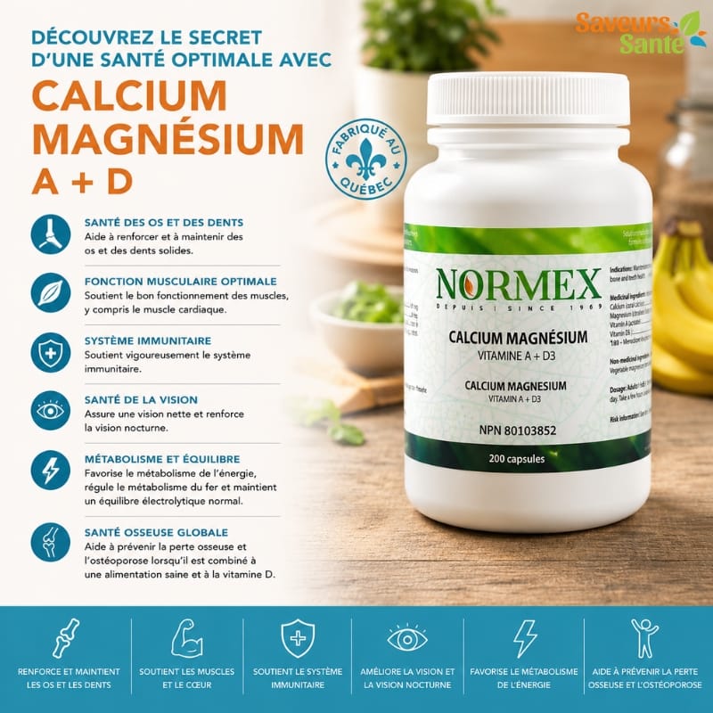 Calcium Magnésium A+D