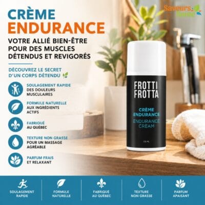 Crème Endurance Frotti pour douleurs musculaires et articulaires avec effet apaisant