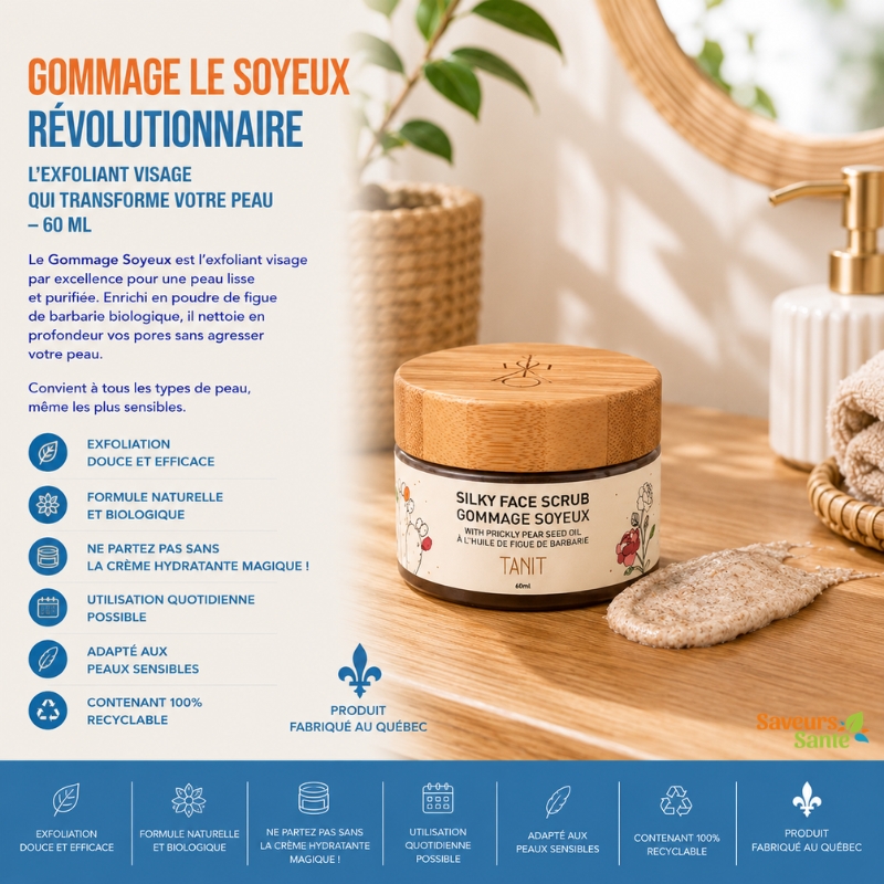 Gommage Le Soyeux exfoliant visage 60 ml