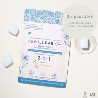 Pastilles pour lessive révolutionnaires : La puissance éclatante sans plastique - 35 Pastilles