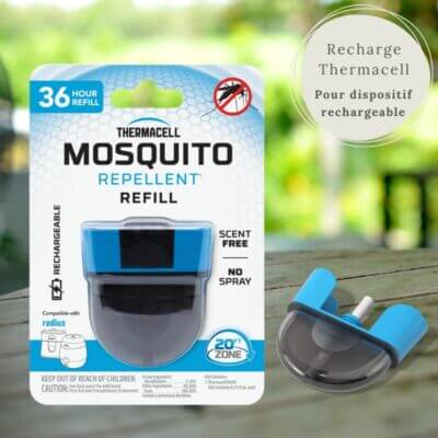 Recharge Thermacell pour dispositif rechargeable 36h ou 72h de Protection