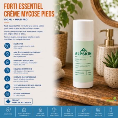Forti Essentiel crème pour les pieds 100 ml Multi Pro