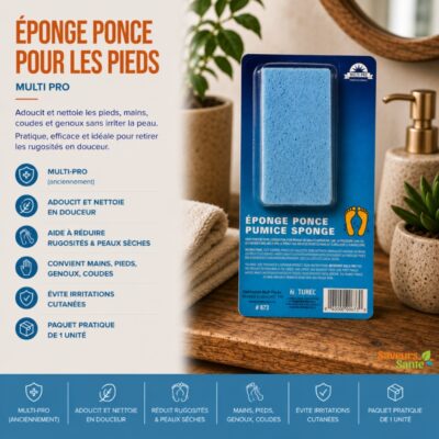 Éponge ponce pour les pieds Multi Pro