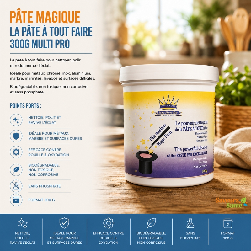Pâte magique La pâte à tout faire 300 g Multi Pro nettoyant multi-surfaces