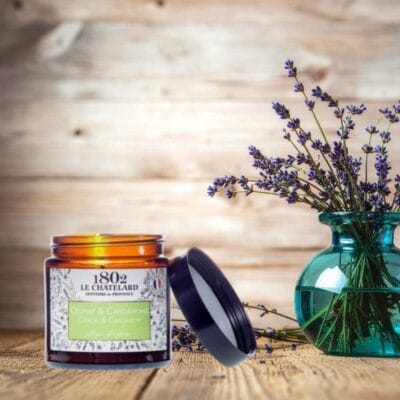 BOUGIE PARFUMÉE CEDRAT CARDAMOME, COLLECTION AUTHENTIQUE 80g