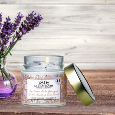 BOUGIE PARFUMÉE AU CŒUR DE LA GARRIGUE, COLLECTION SIGNATURE 180g