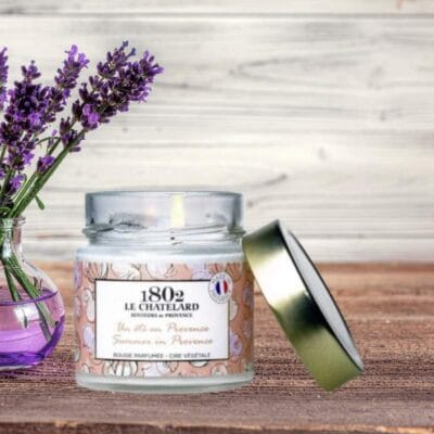 BOUGIE PARFUMÉE ÉTÉ EN PROVENCE, COLLECTION SIGNATURE 180g