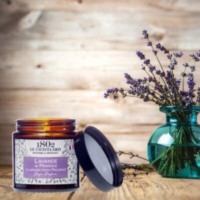 BOUGIE PARFUMÉE LAVANDE DE PROVENCE, COLLECTION AUTHENTIQUE 80g