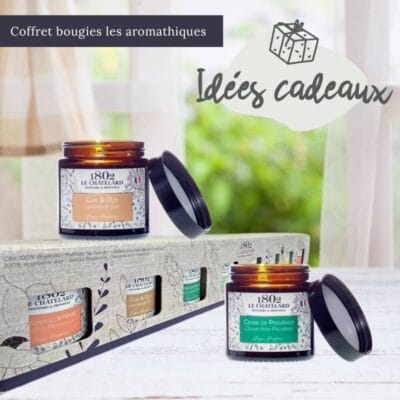 Coffret de 8 Bougies Authentiques - Les Aromatiques