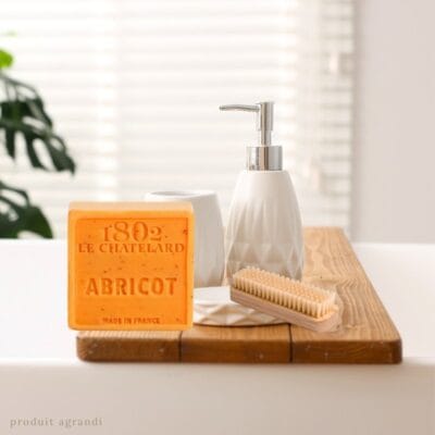 Savon Carré 100 g ABRICOT EXFOLIANT - SANS PALME