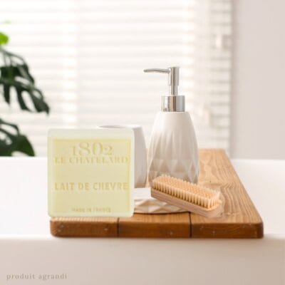 Savon Carré 100 g LAIT DE CHÈVRE - SANS PALME