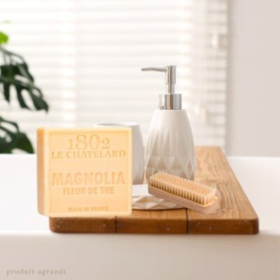 Savon Carré 100 g MAGNOLIA FLEUR DE THÉ - SANS PALME