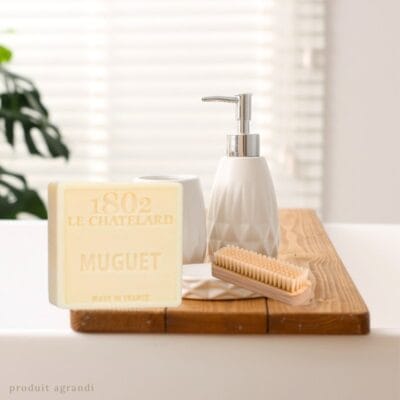 Savon Carré 100 g MUGUET - SANS PALME