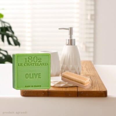 Savon Carré 100 g OLIVE - SANS PALME