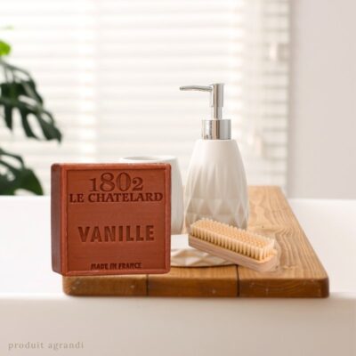 Savon Carré 100 g VANILLE - SANS PALME