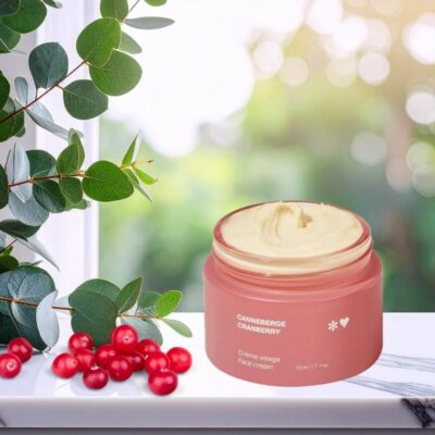 Crème visage canneberge peaux normales à sèches 50 ml
