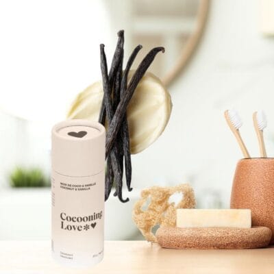 Déodorant Solide Peau Sensible Coconut Vanille 80 g cocooning love