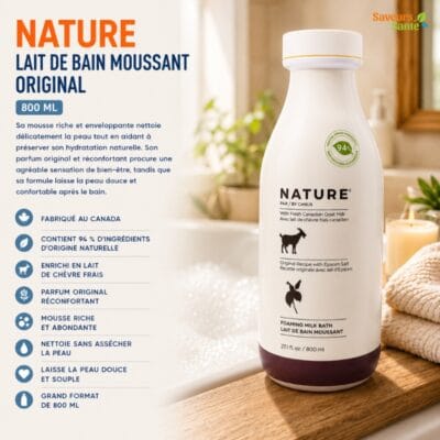 Nature Lait de bain moussant original 800 ml