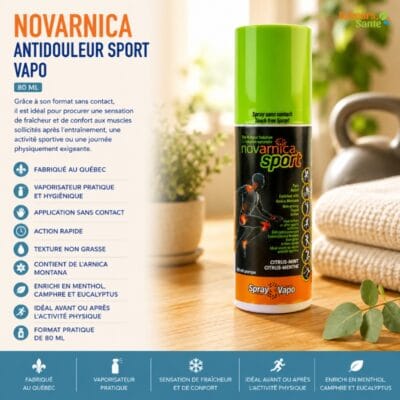 Novarnica Antidouleur Sport Vapo 80 ml