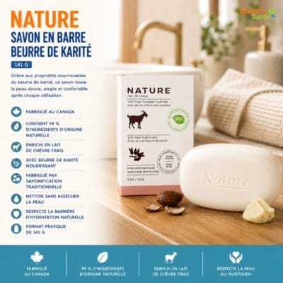 Nature Savon en barre beurre de karité 141 g