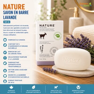 Nature Savon en barre lavande 141 g