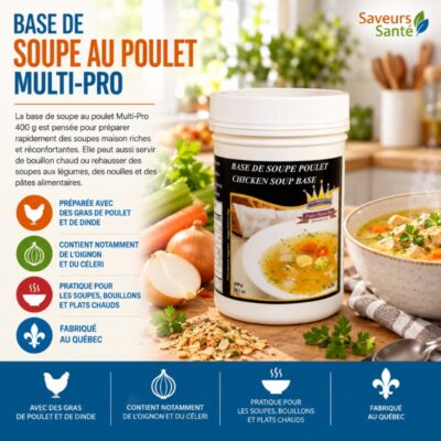 Base de soupe au poulet Multi-Pro 400 g