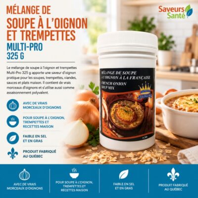 Mélange soupe à l’oignon et trempettes Multi-Pro 325 g